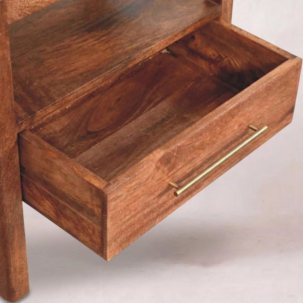 Saffron Rattan Nightstand
