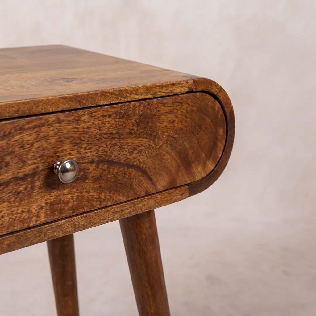 Chestnut Solid Wood Nordic Mini Console