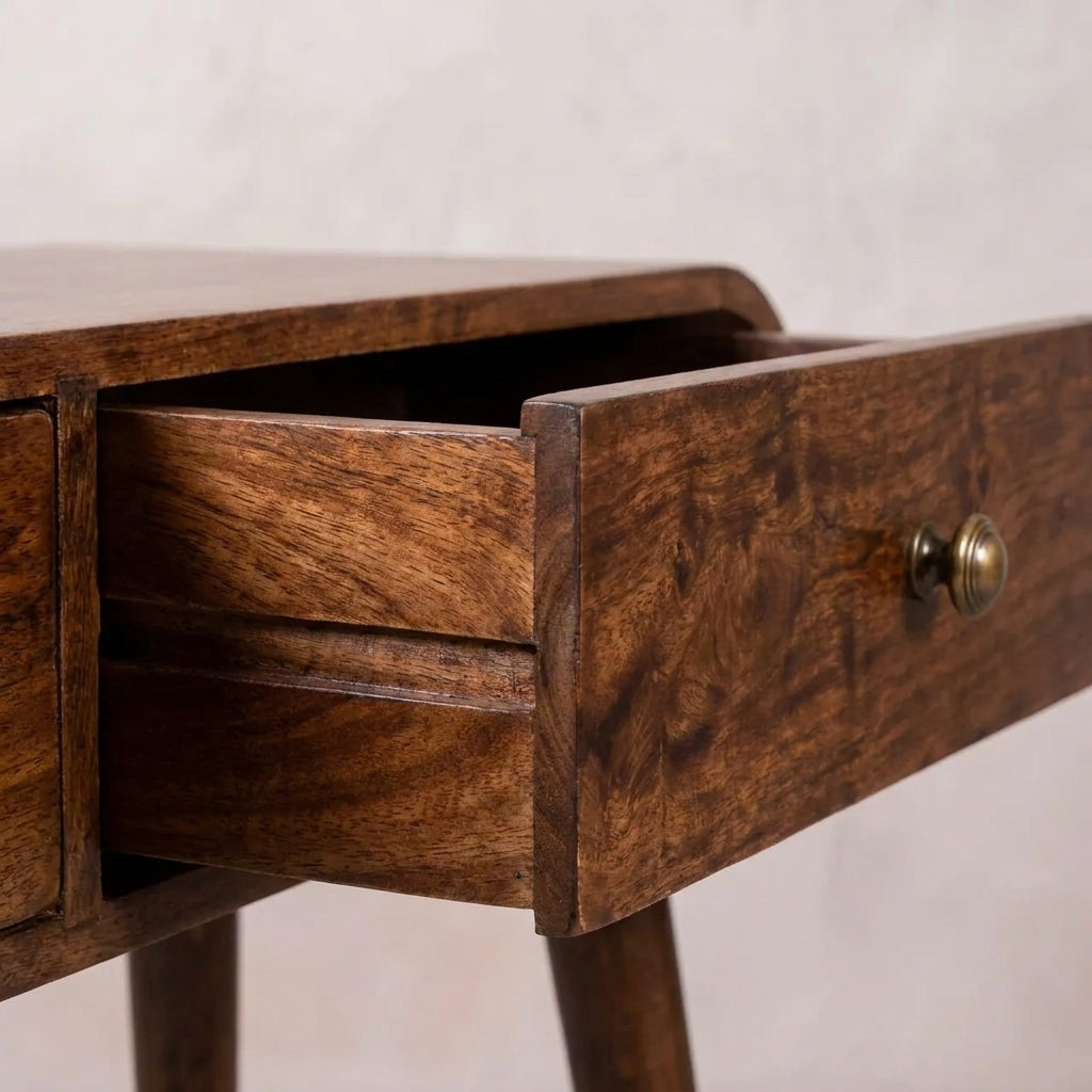 Walnut Solid Wood Nordic Console Table