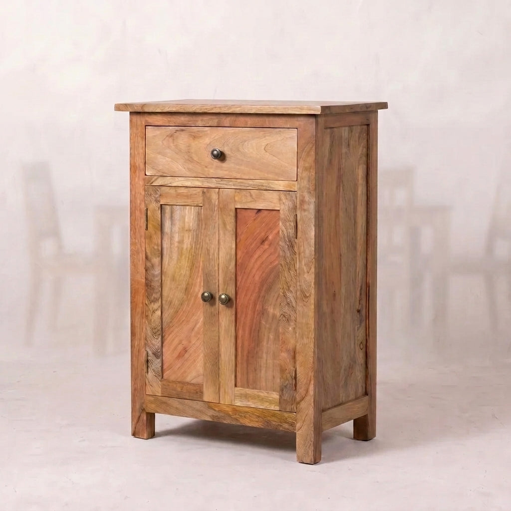 2 Door Cabinet with 1 Drawer