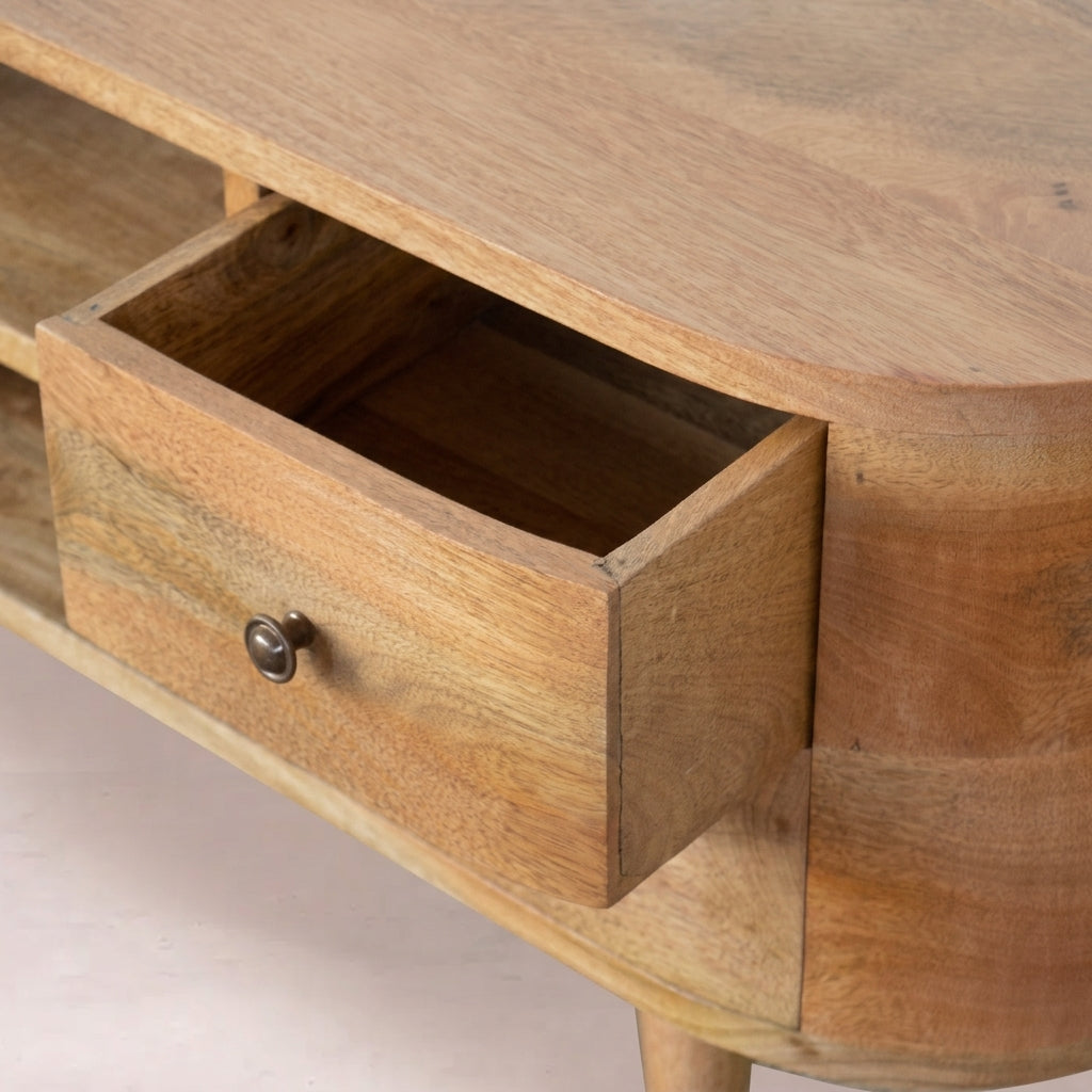 Rounded Entertainment Unit