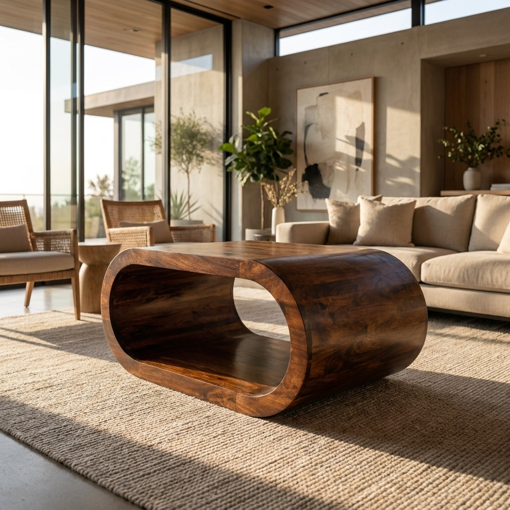 Arlo California Walnut Coffee Table