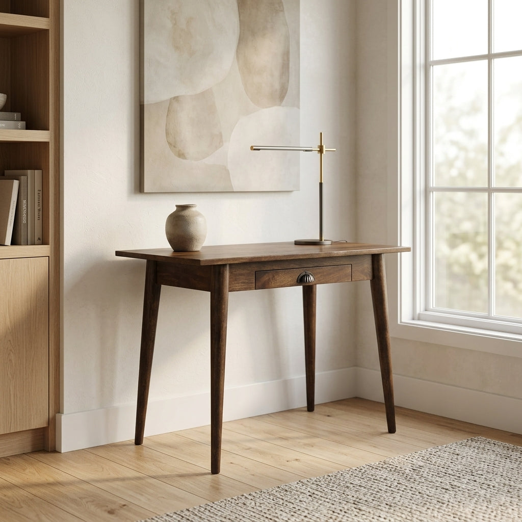 Nordic Writing Desk in Classic Grey