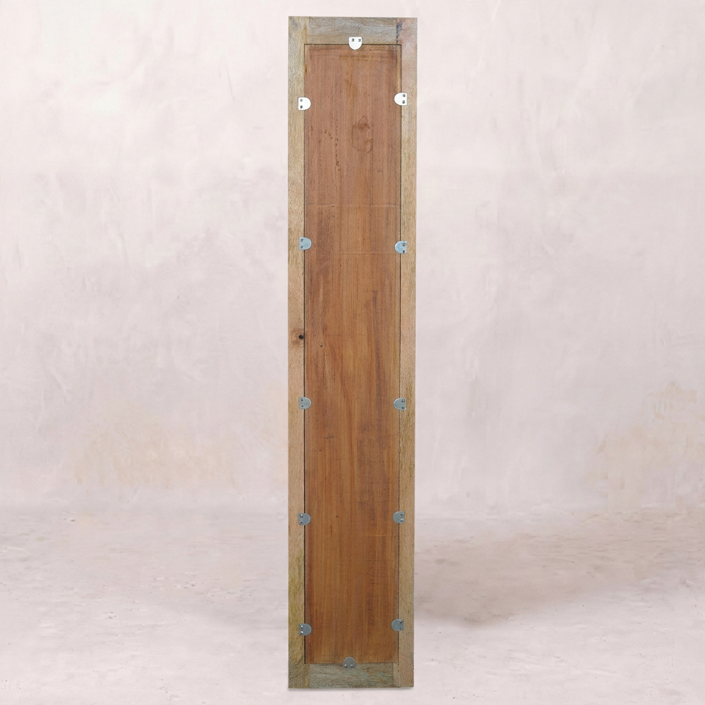 Rectangular Wooden Mirror