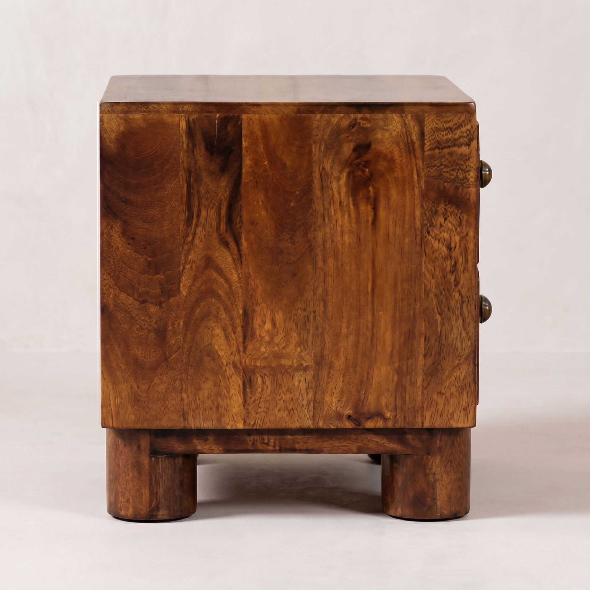 Tula 2 Drawer Chestnut Nightstand