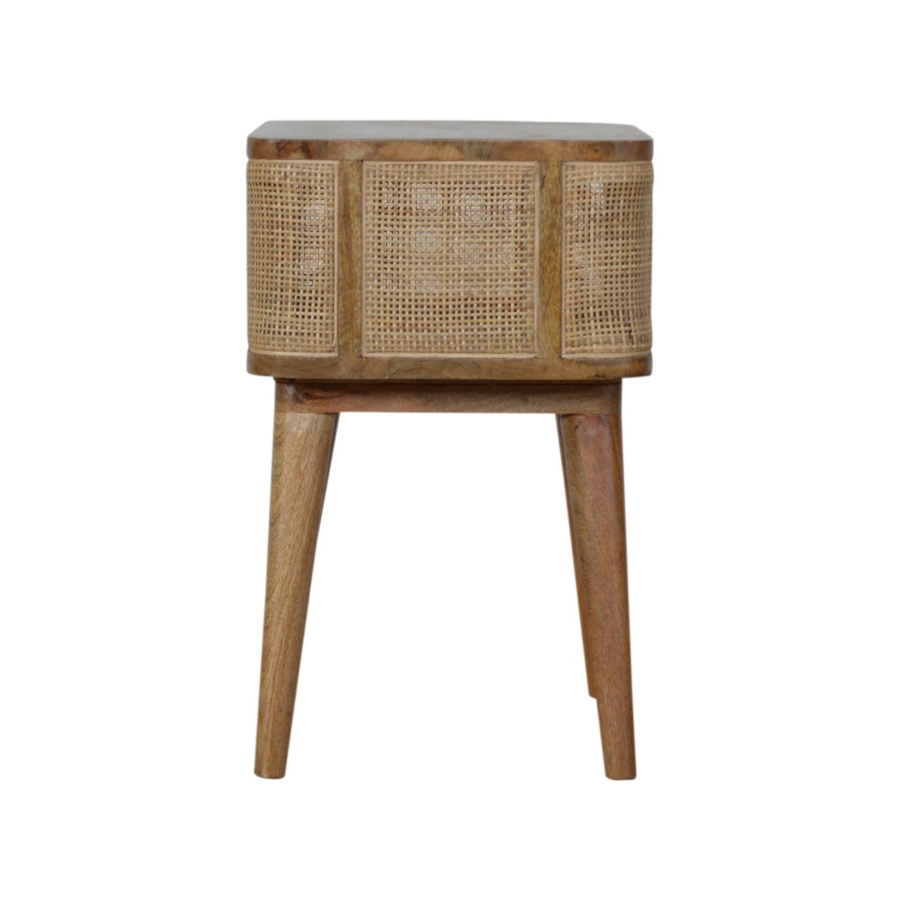 Close-knit Open Slot Nightstand