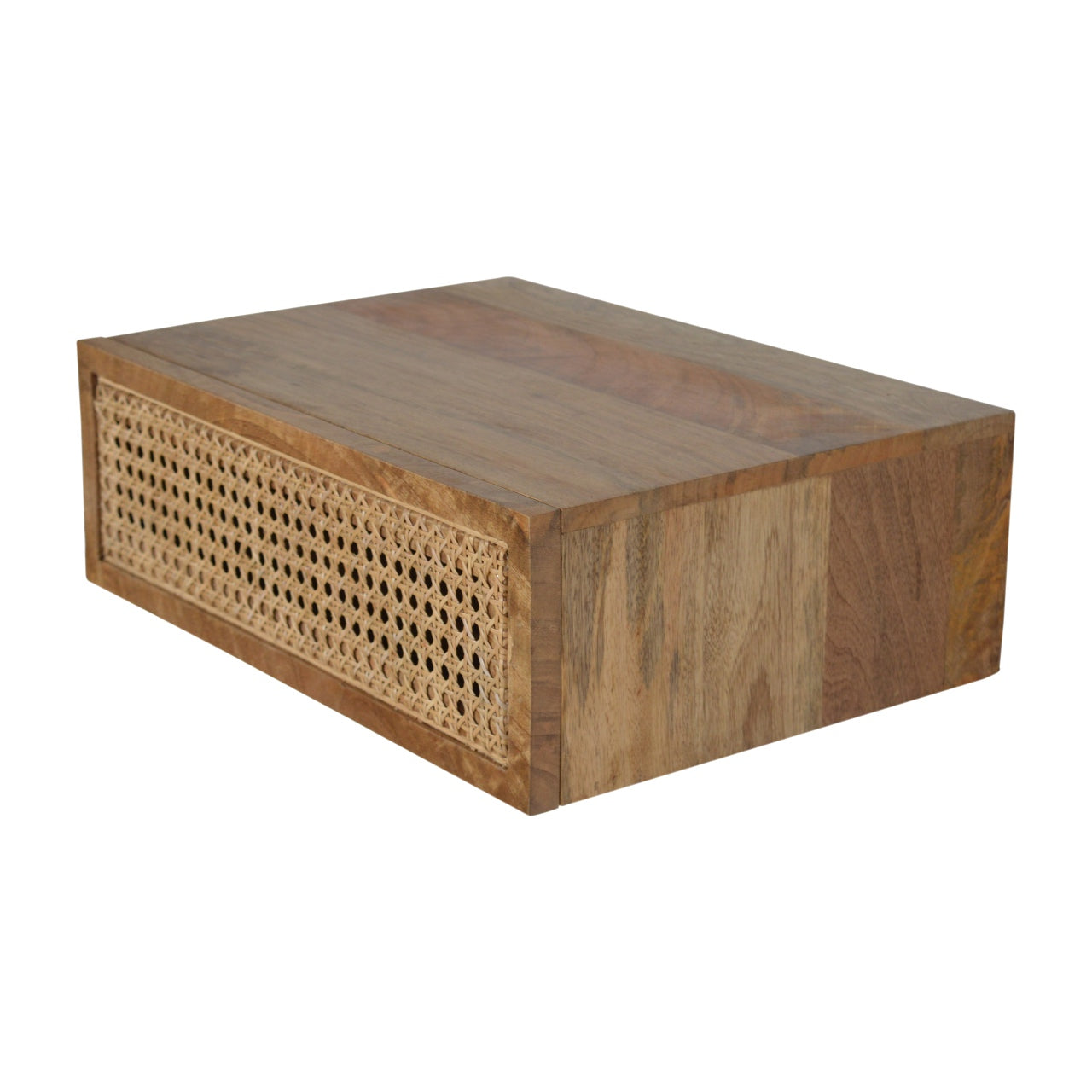 Wall Mounted Ratten Nightstand