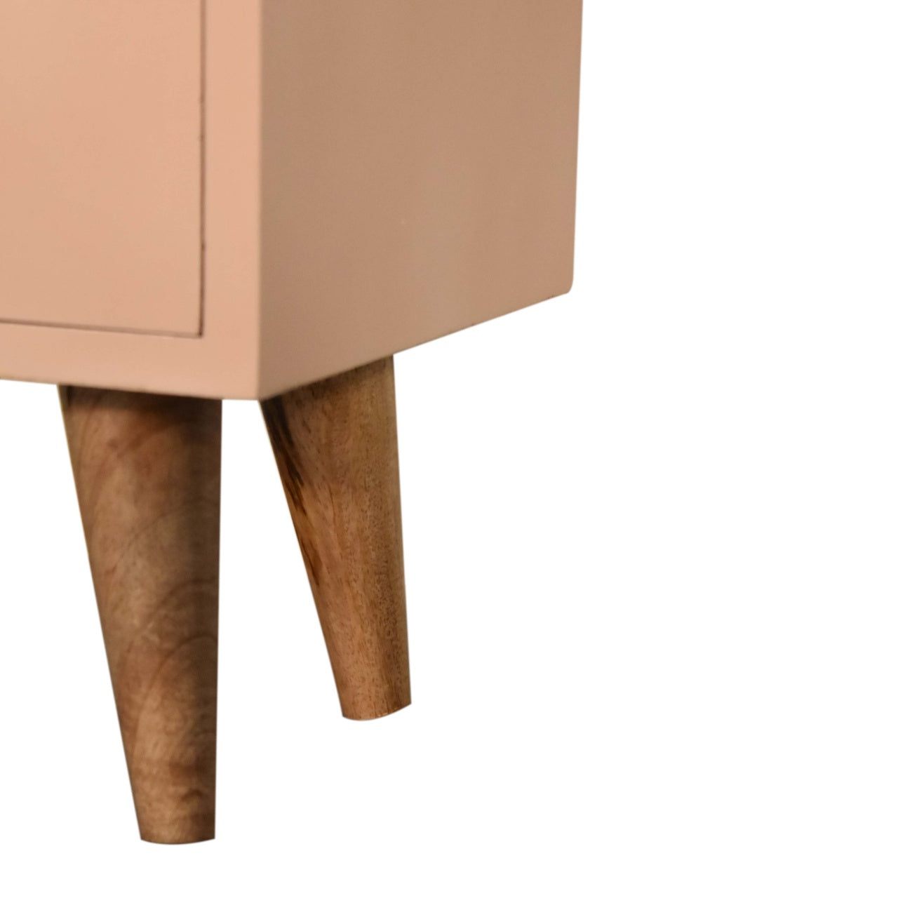 Blush Pink Hand Painted Nightstand