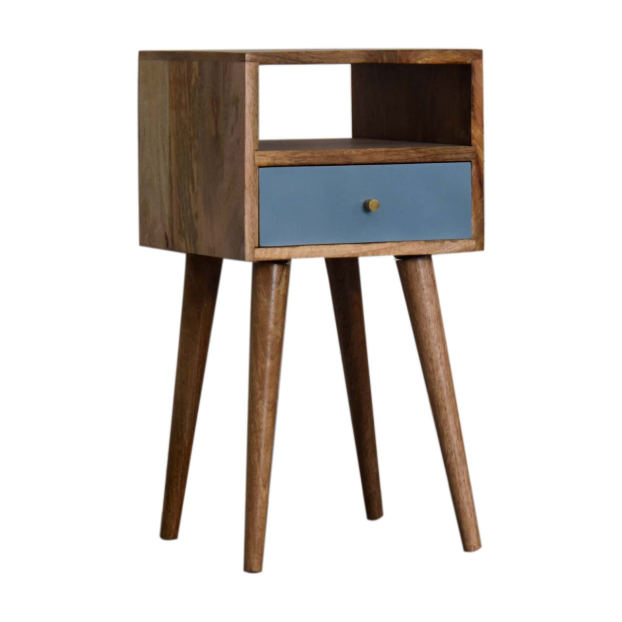 Mini Blue Hand Painted nightstand