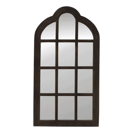 Mango Wood Arch Mirror Frame