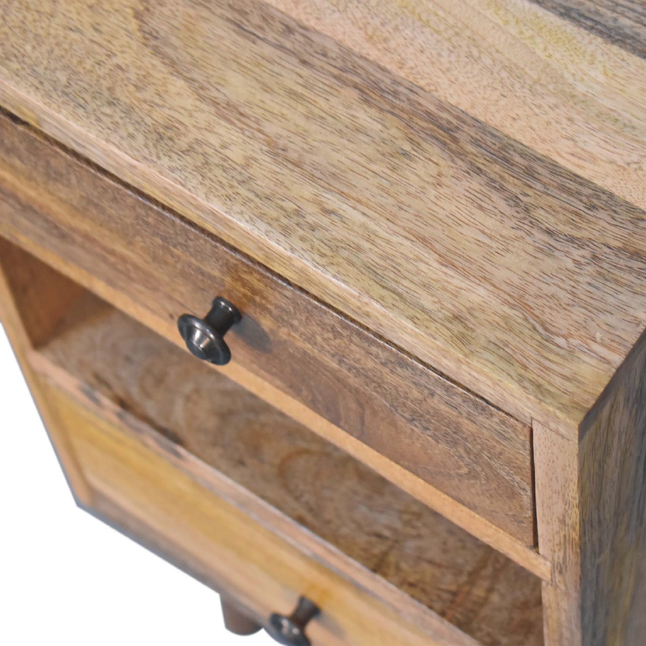 Mini Classic Multi Oak-ish nightstand