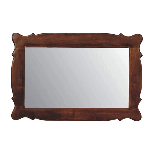 Chestnut Oblong Mirror Frame