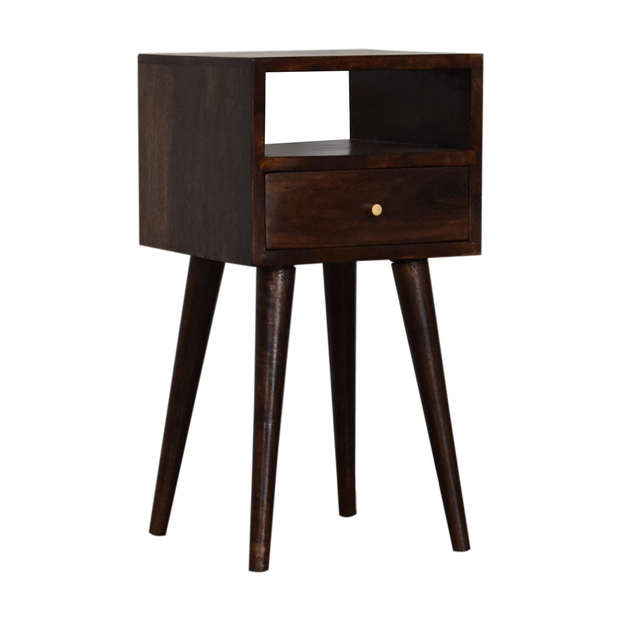 Mini Walnut Nightstand