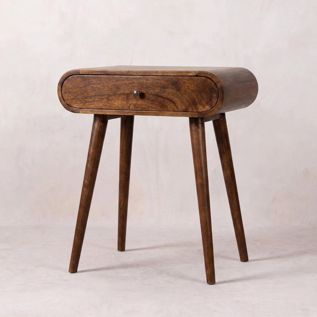 Chestnut Solid Wood Nordic Mini Console