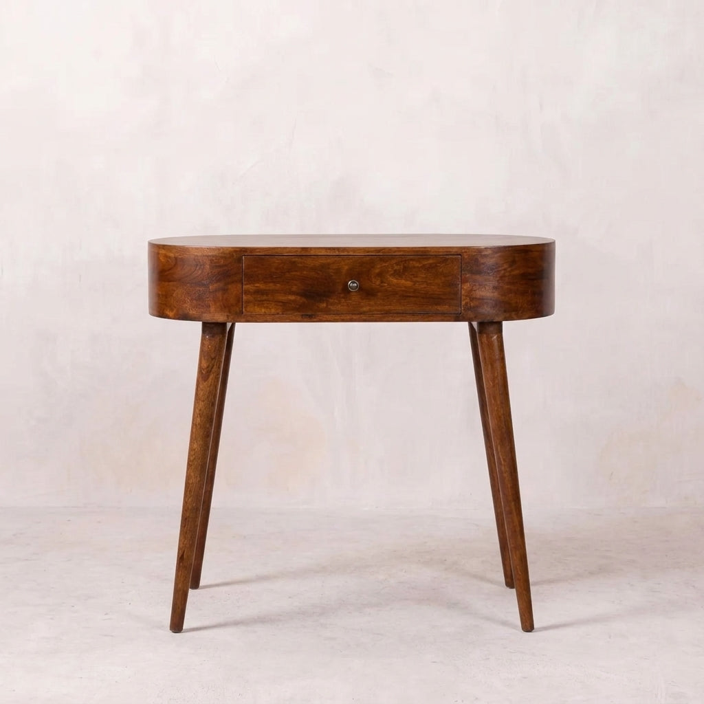 Chestnut Solid Wood Nordic Console