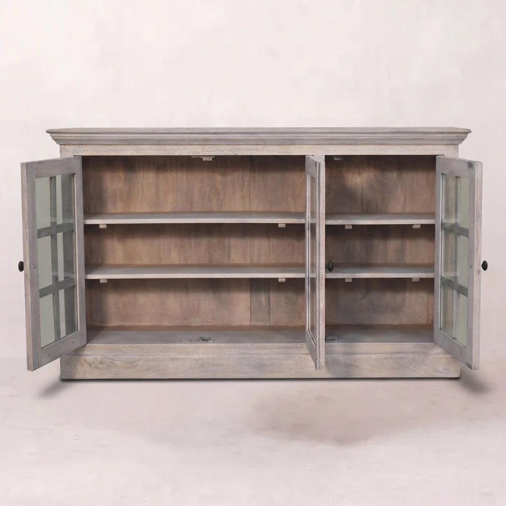 Stone Wash Triple Glazed Cabinet