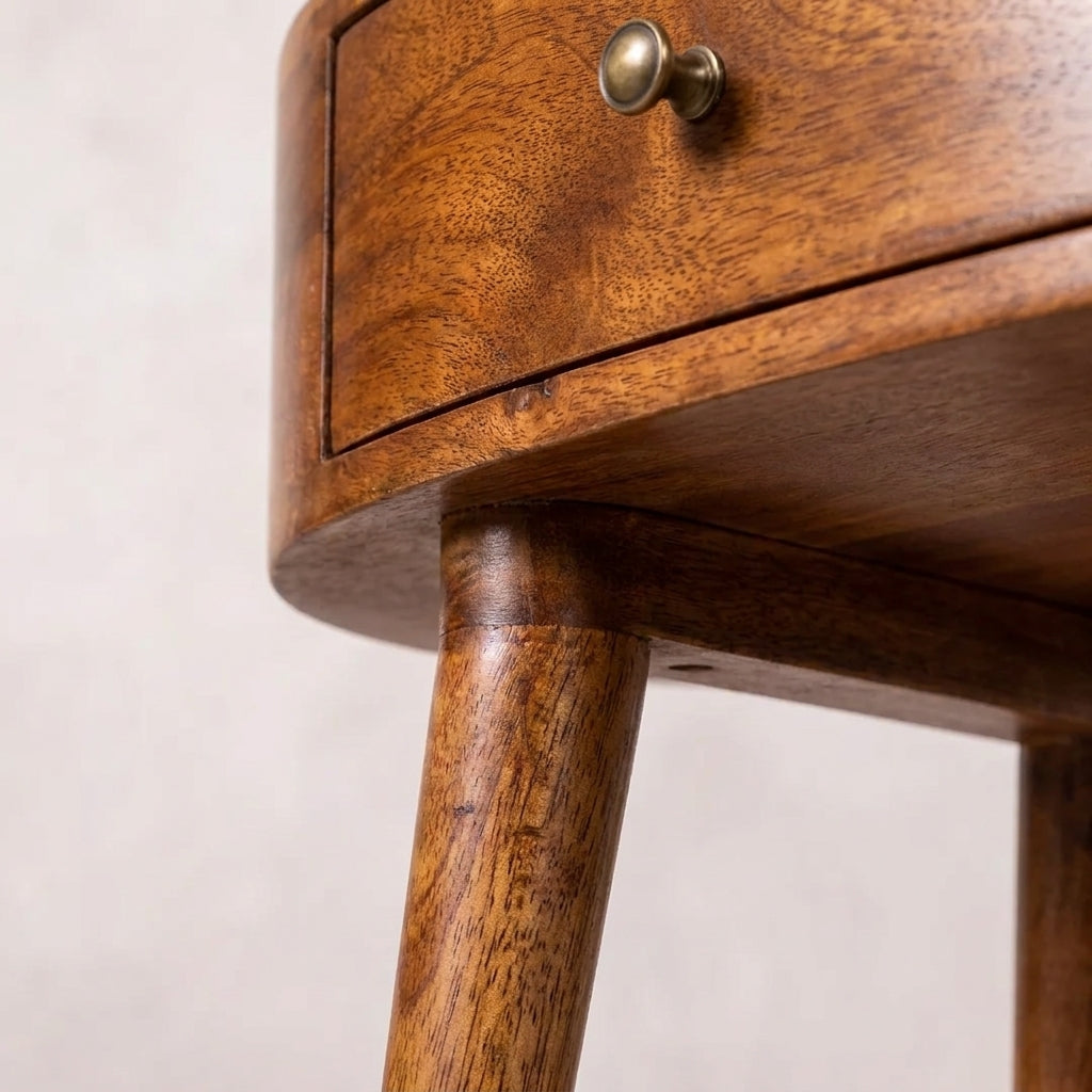 Chestnut Solid Wood Nordic Console