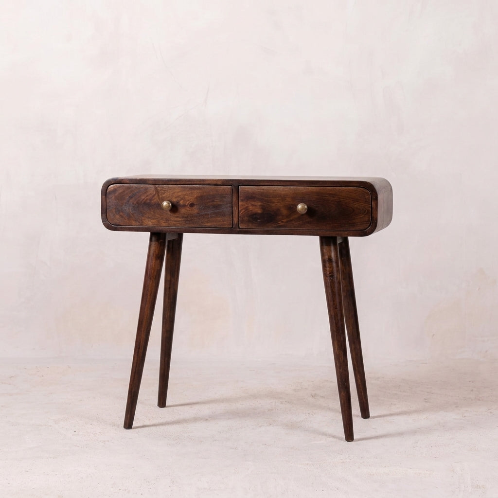 Walnut Solid Wood Nordic Hallway Table