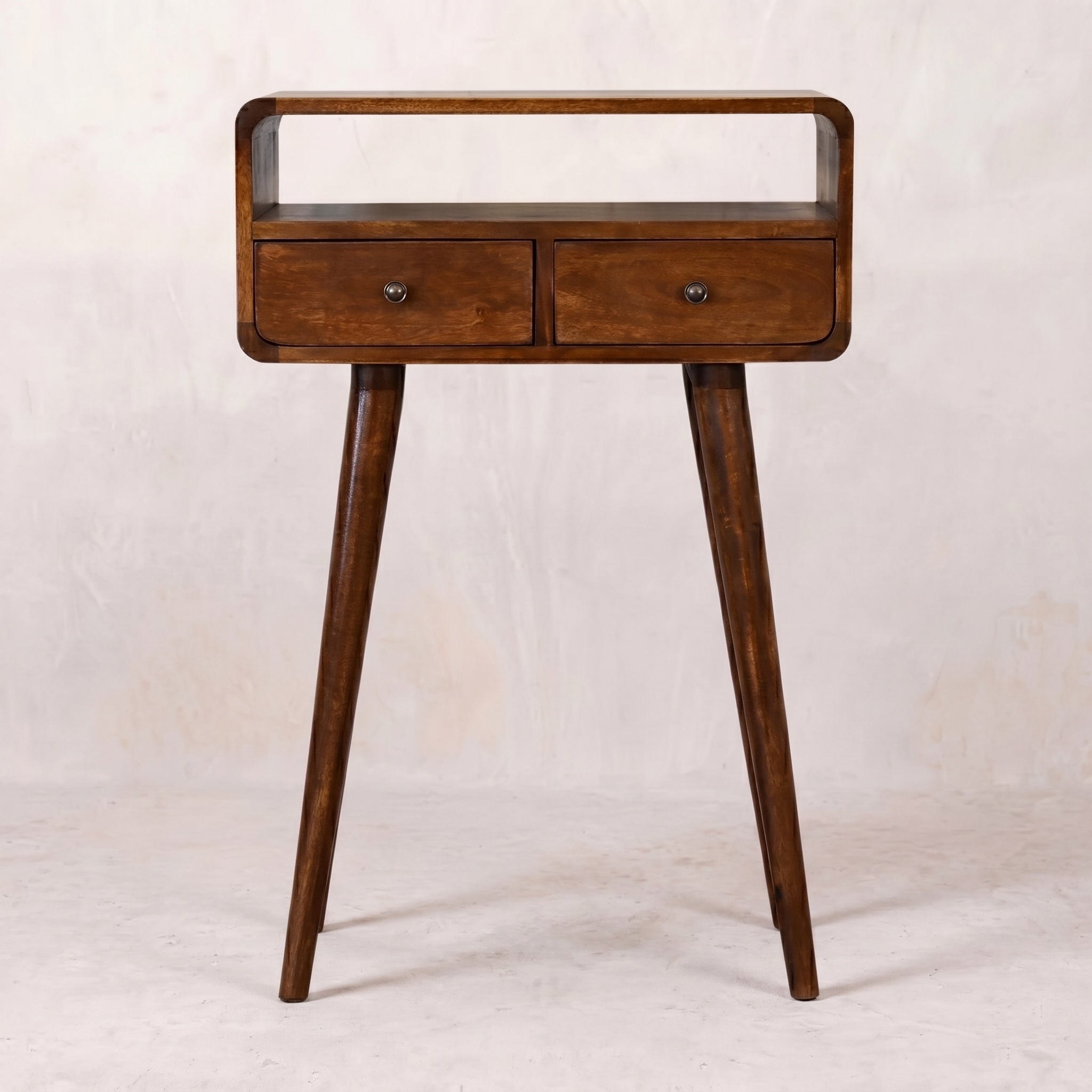 Mini Chestnut Console Table