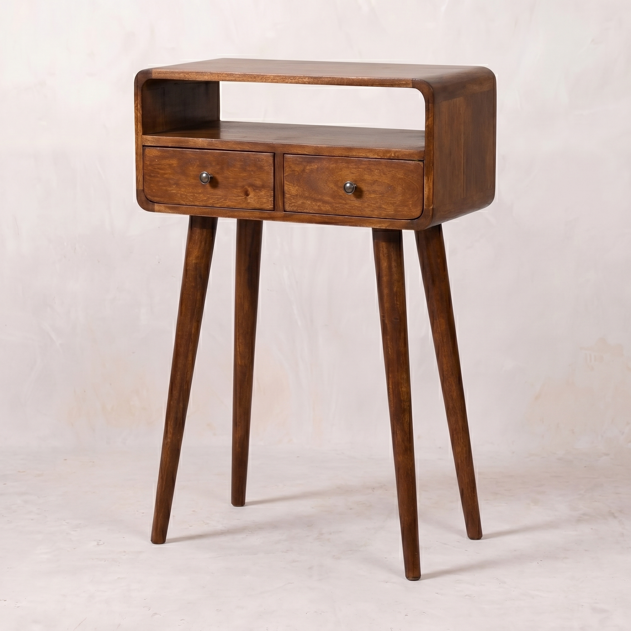 Mini Chestnut Console Table