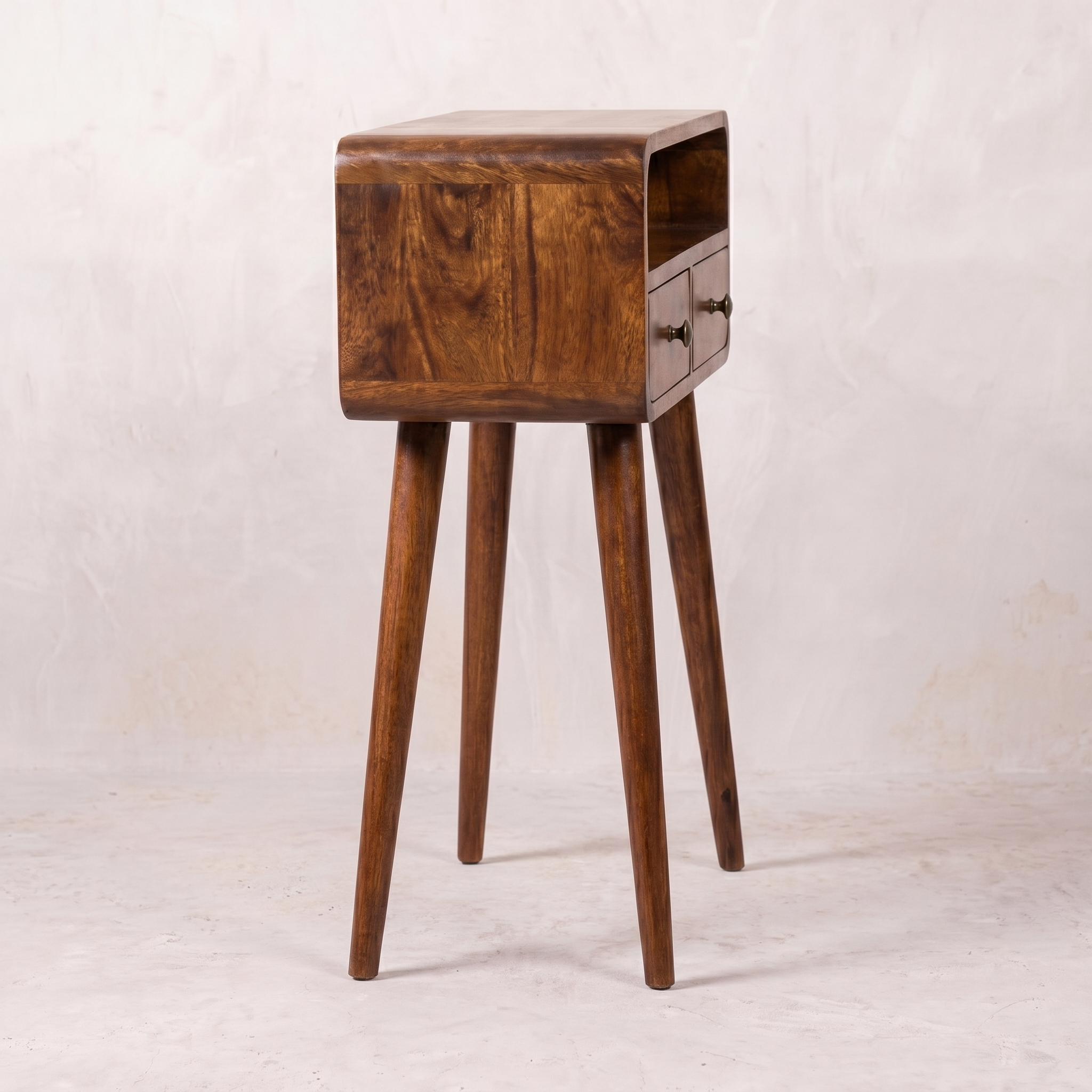 Mini Chestnut Console Table