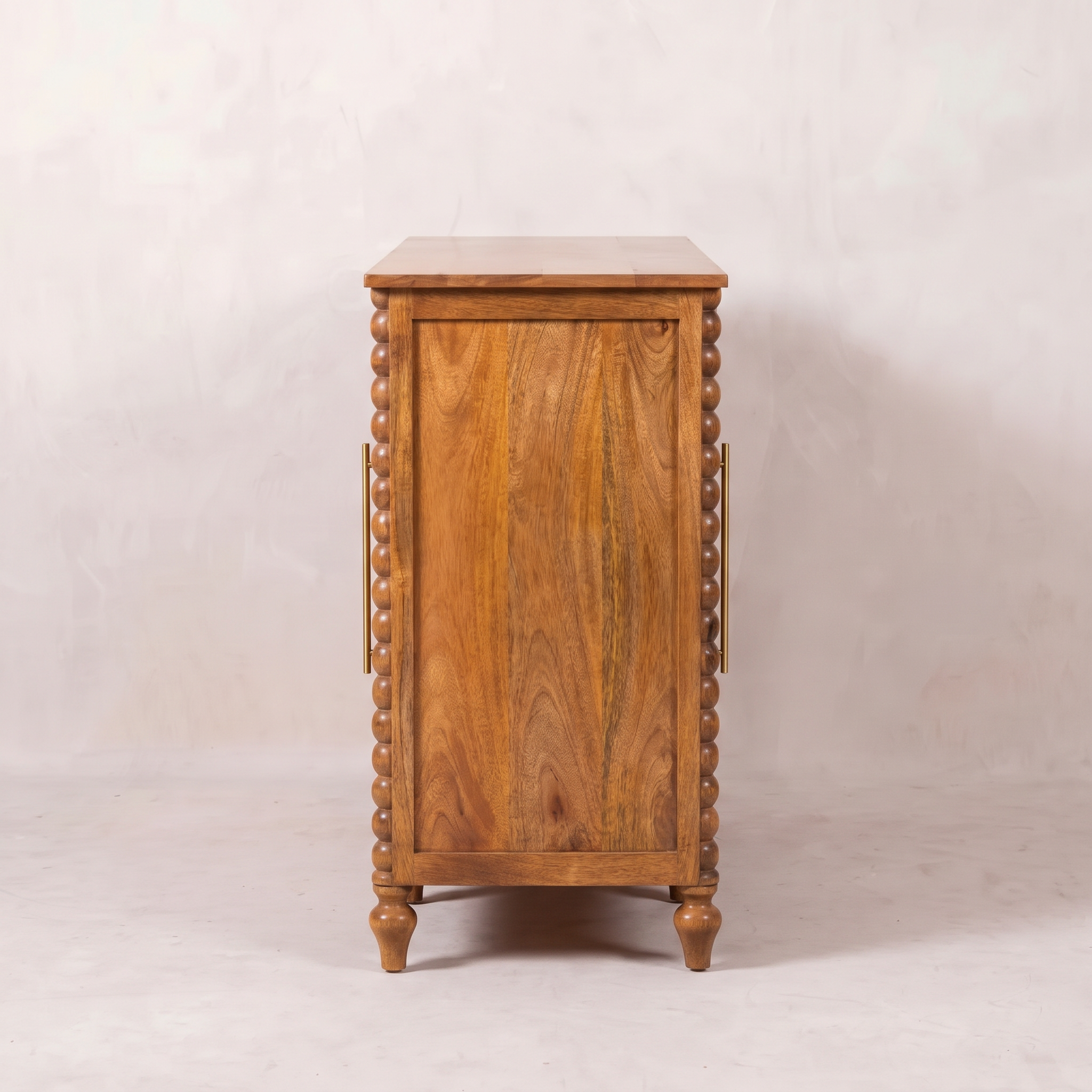 Solid Wood Amber Oak Sideboard