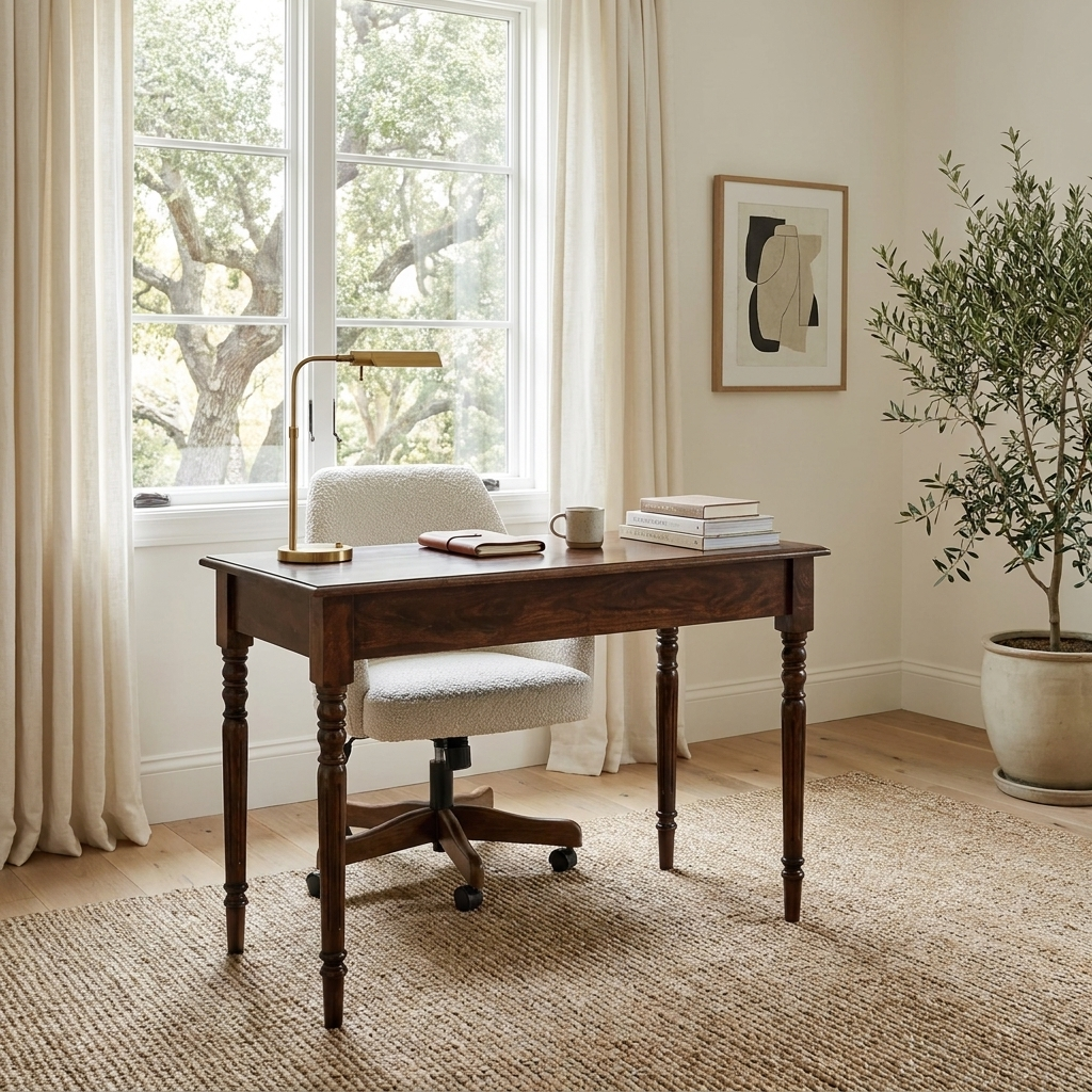 California Walnut Writing Desk