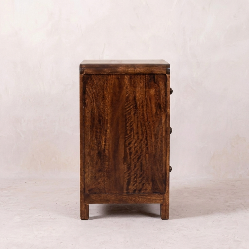 California Walnut Naya Bedside