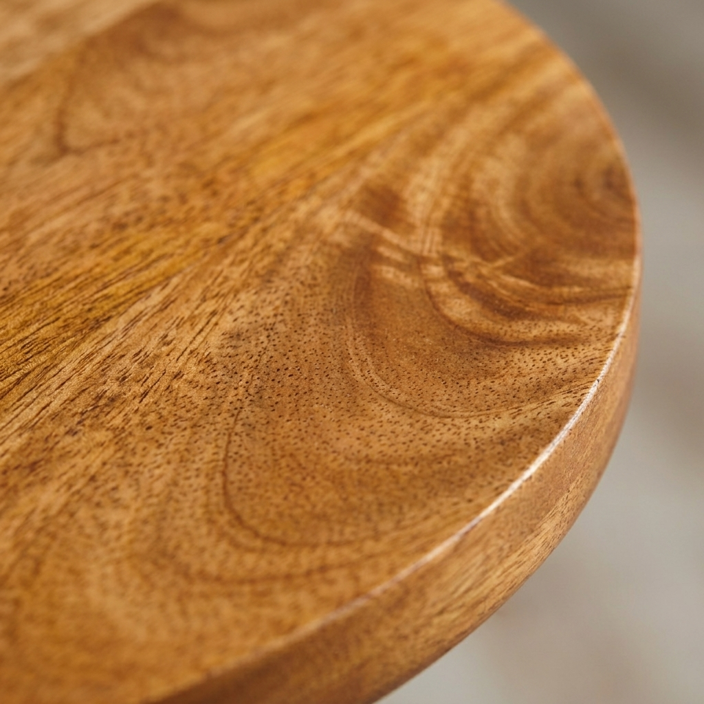 Curved Base Side Table