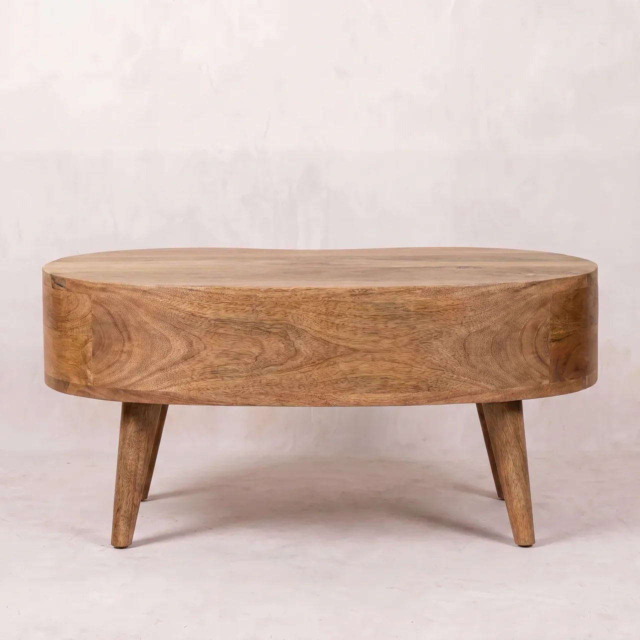 Mini Oak-ish Wave Coffee Table