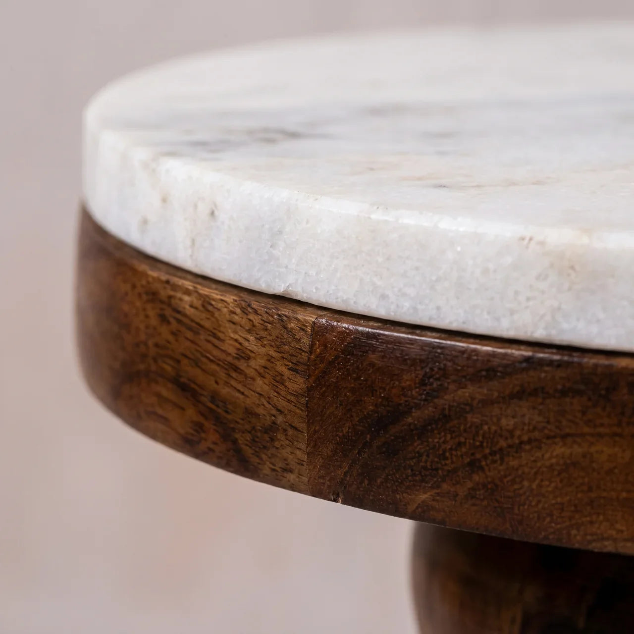 Marble Top Bulla Side Table