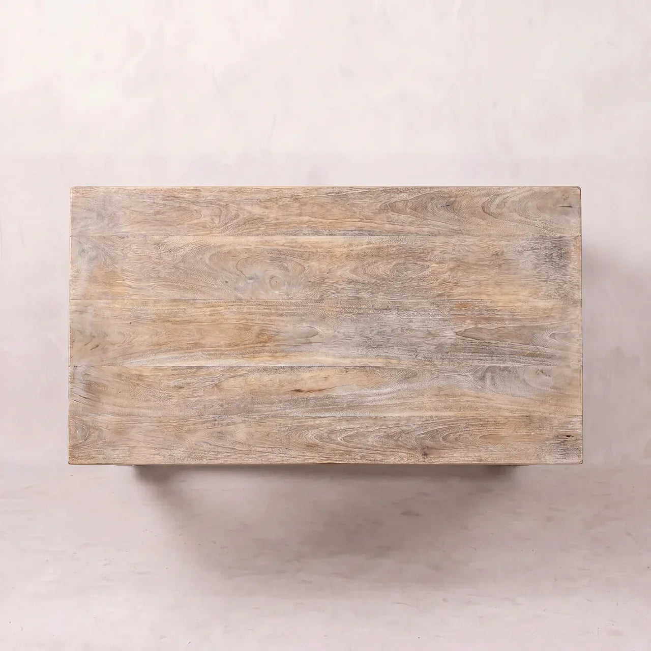Solid Wood Acid Washed Coffee Table