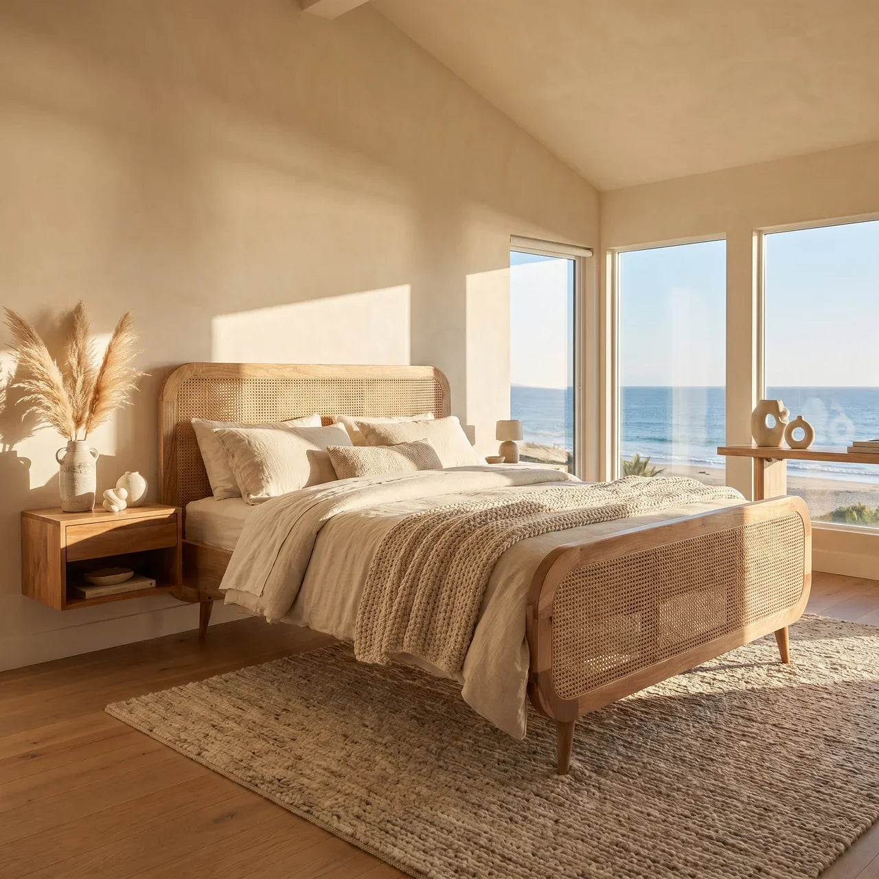 Rattan Bed