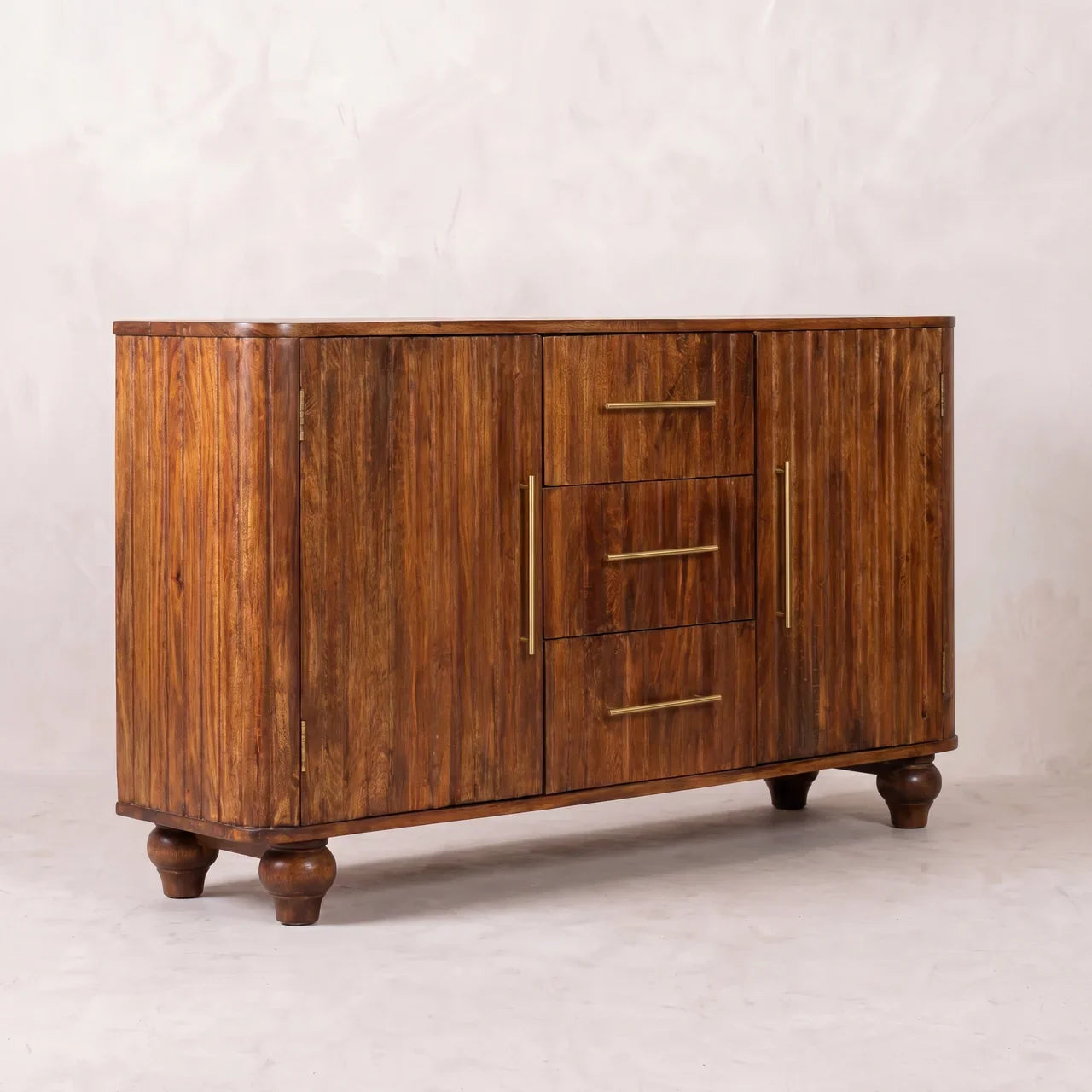 Chestnut Curve Sideboard