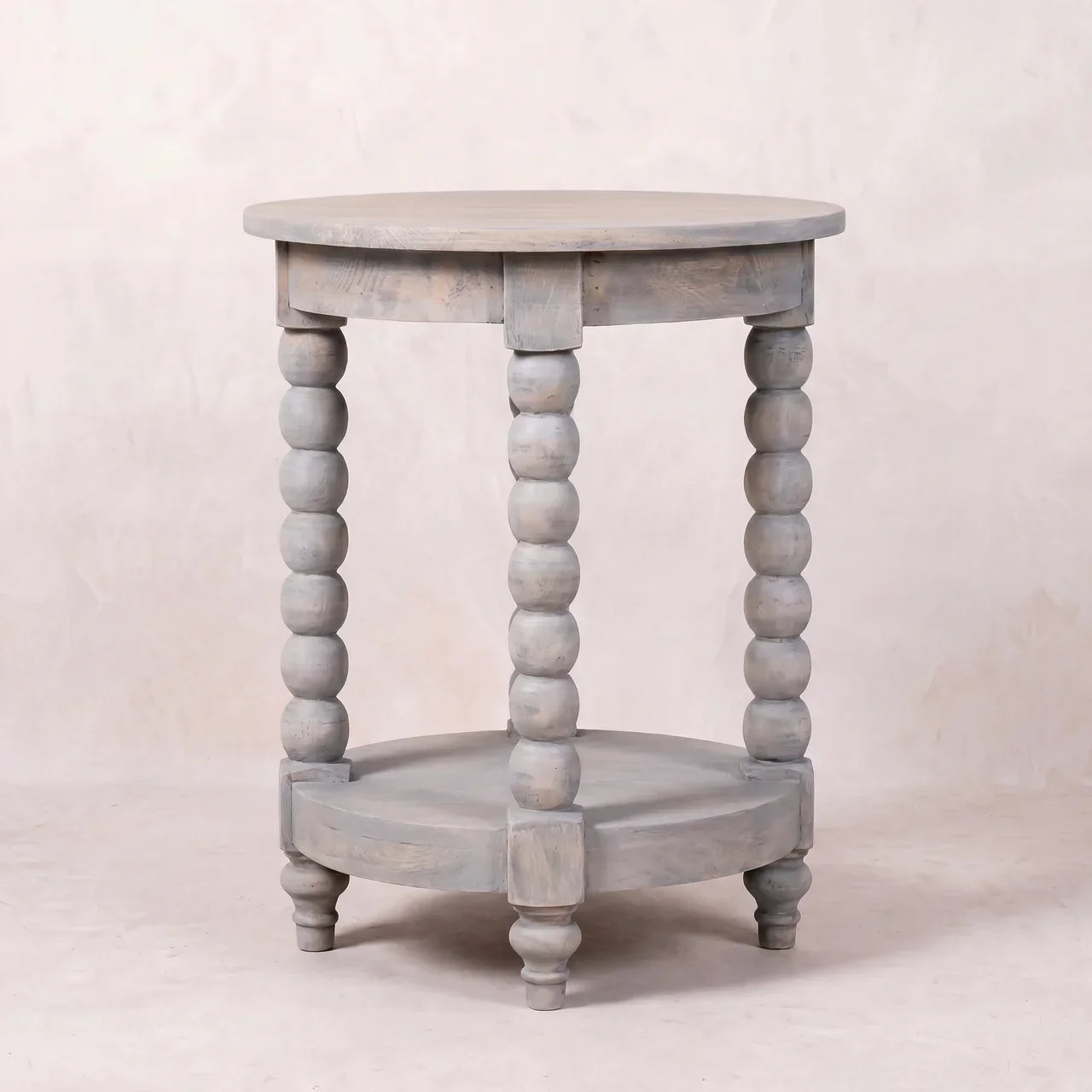 Spindle Washed Round Table
