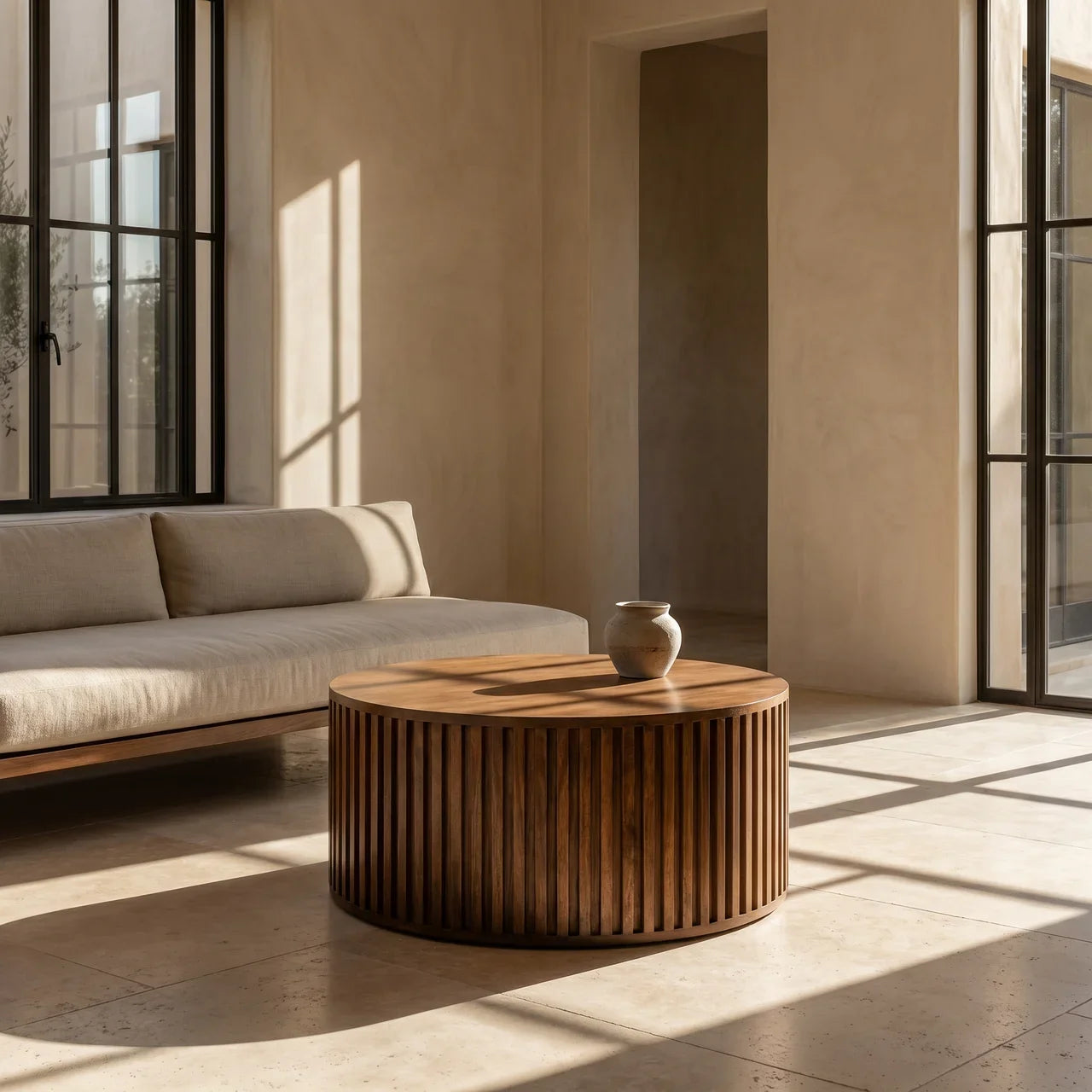 Orion Slatted Coffee Table