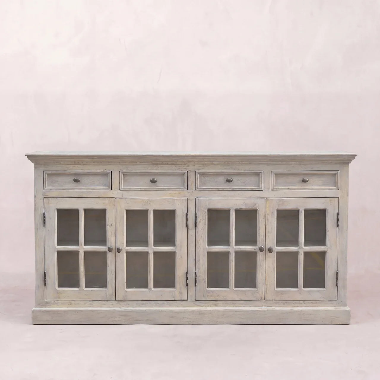 Stone Acid Wash Glazed Sideboard