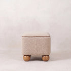 The Cove Footstool with Ball Feet