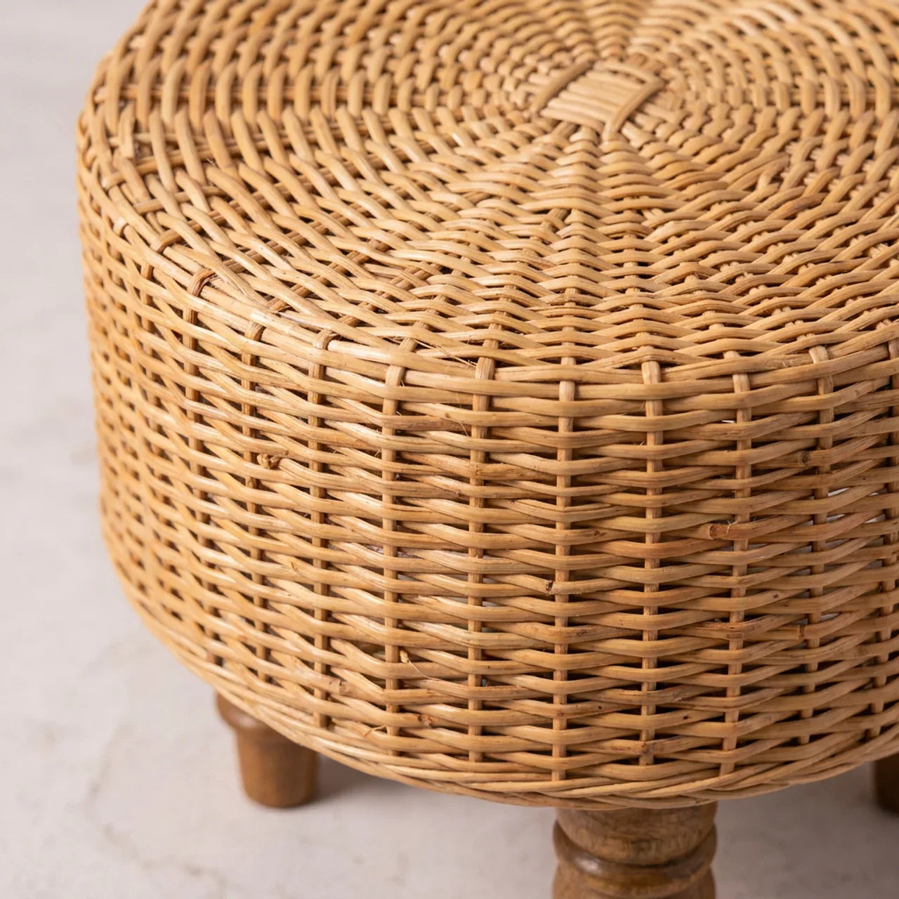 Regency Round Woven Stool