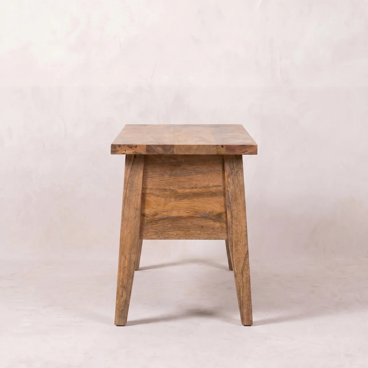 Solid Wood Lid Up Storage Bench
