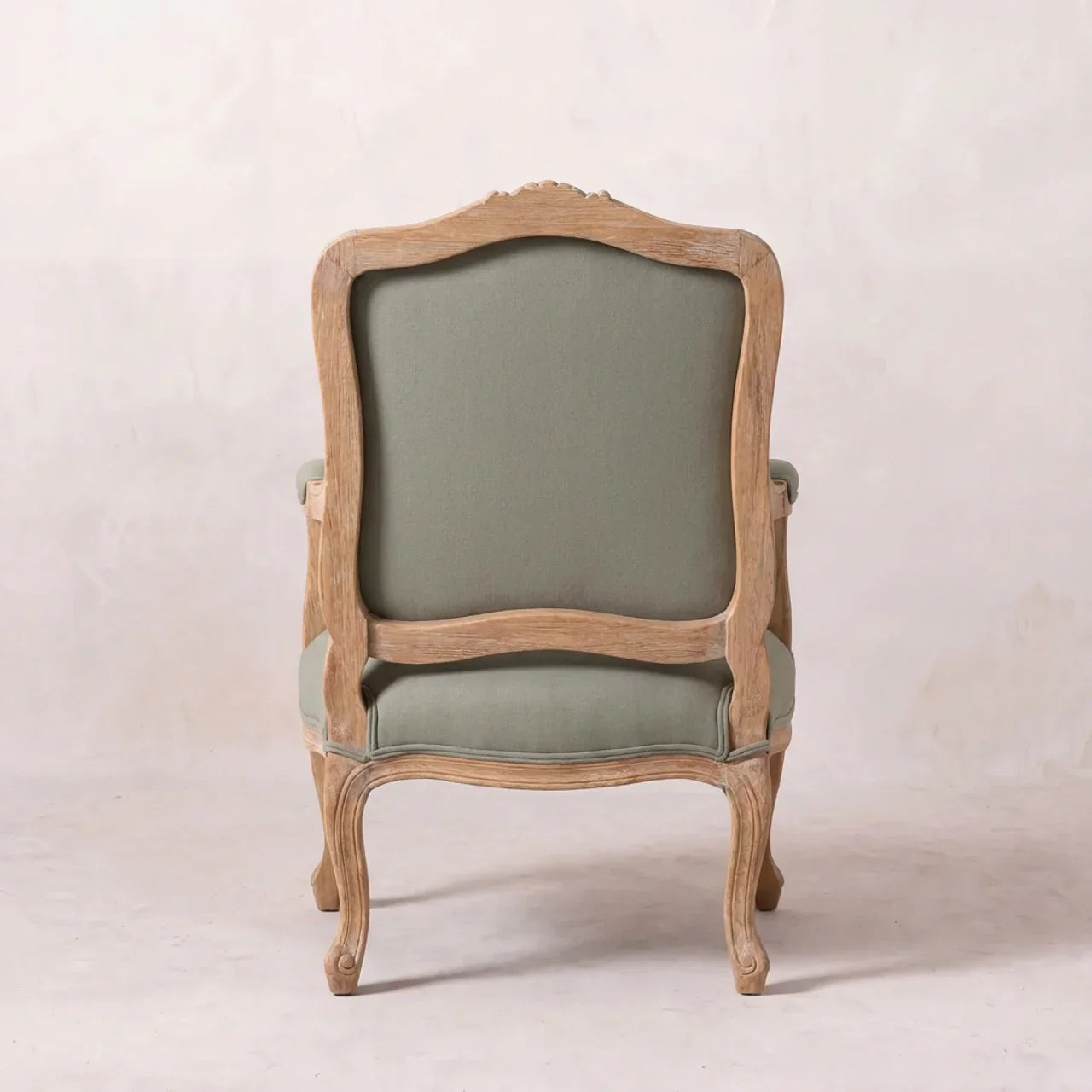 French Style Upholstered Armchair