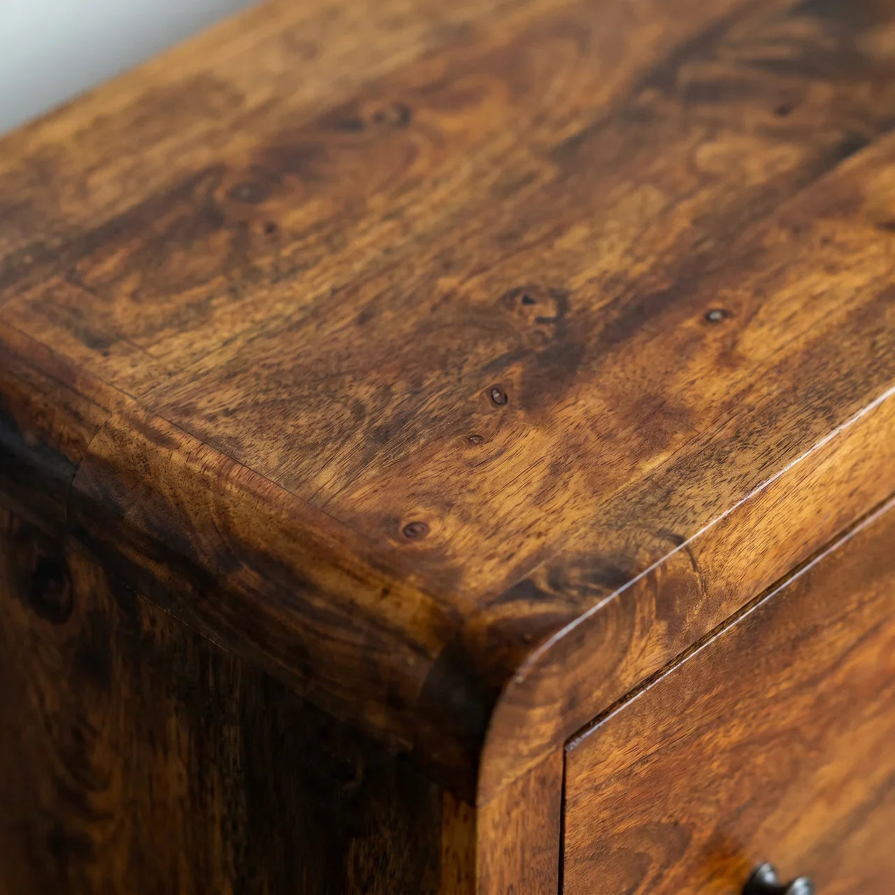 Solid Wood Chestnut Chest