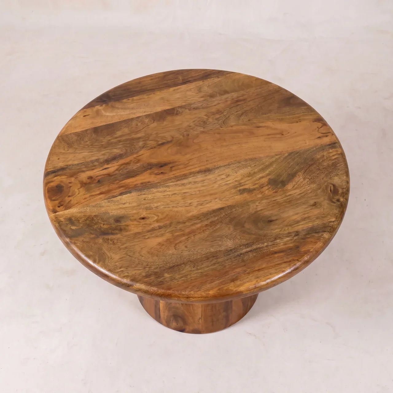 Sculpted Pedestal Coffee Table