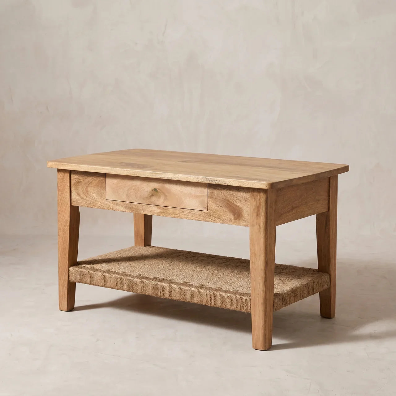Rope 2 Drawers Coffee Table