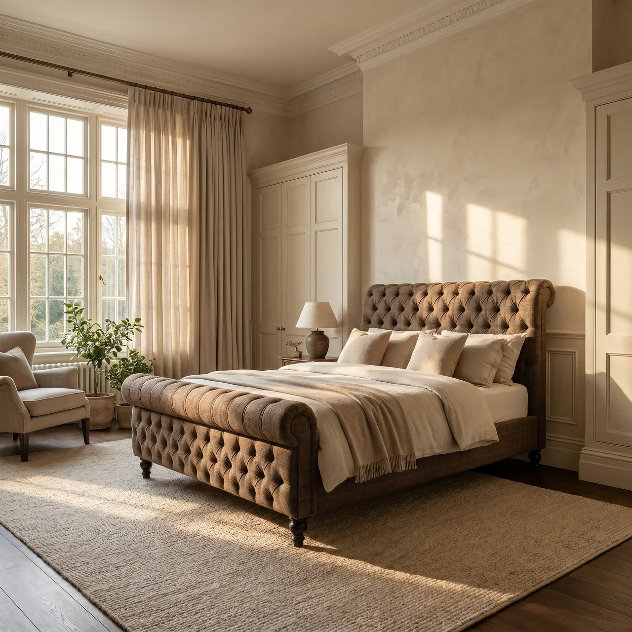 Multi Tweed Bed