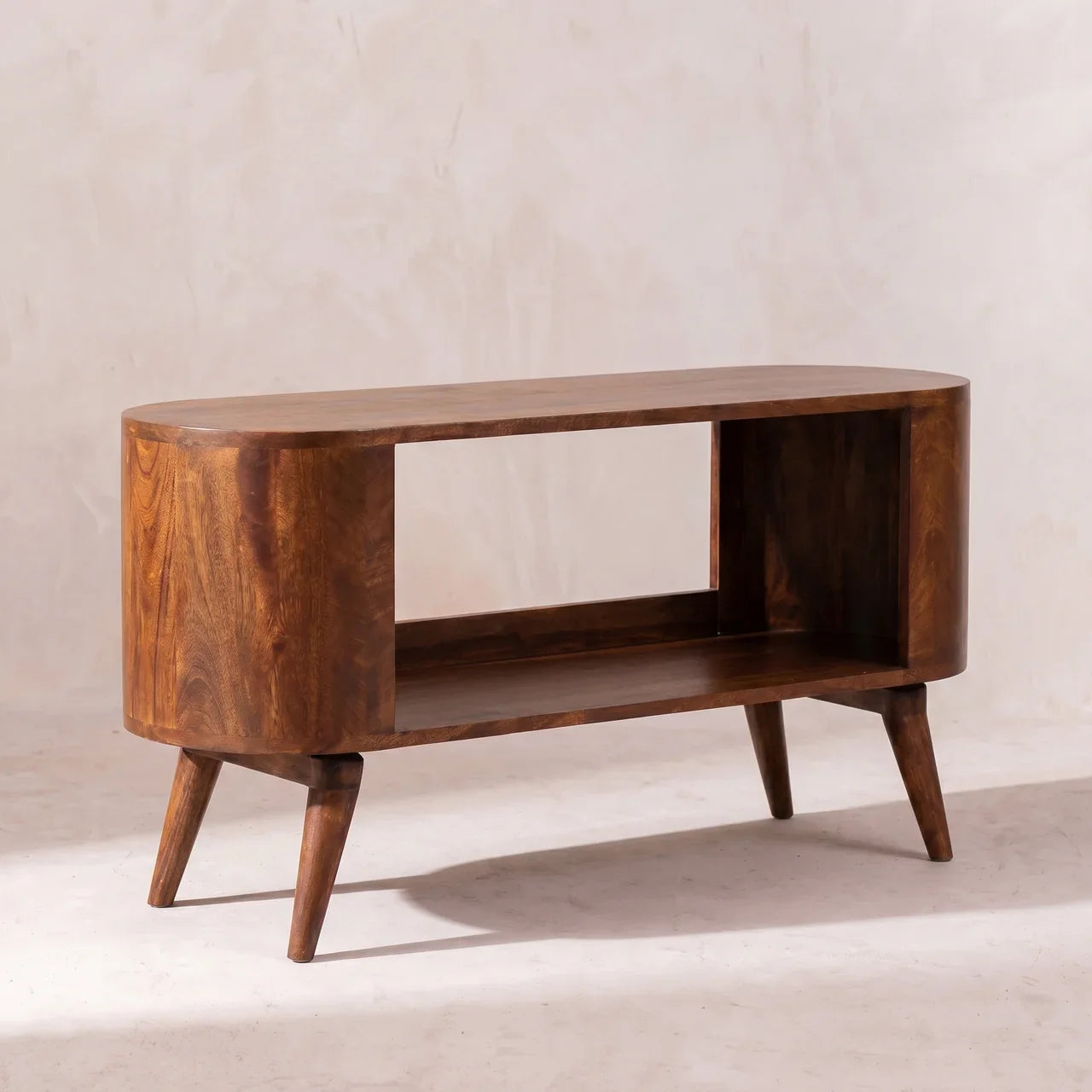 Soba Chestnut Shoe Cabinet