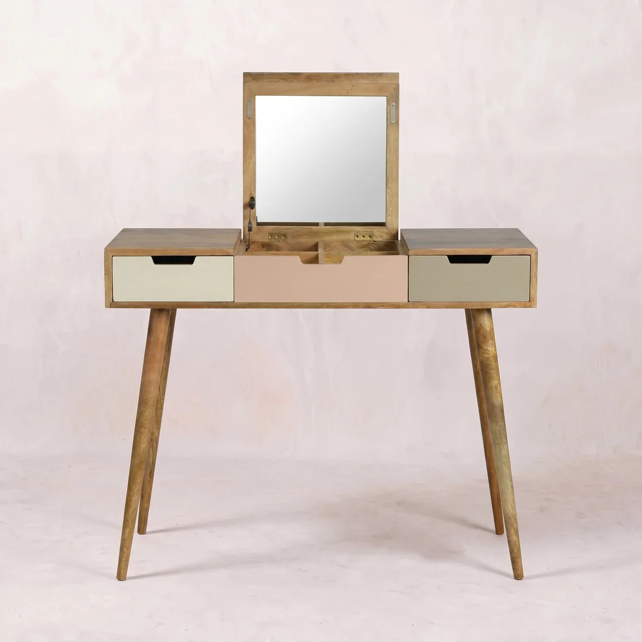Pink Gradient Dressing Table