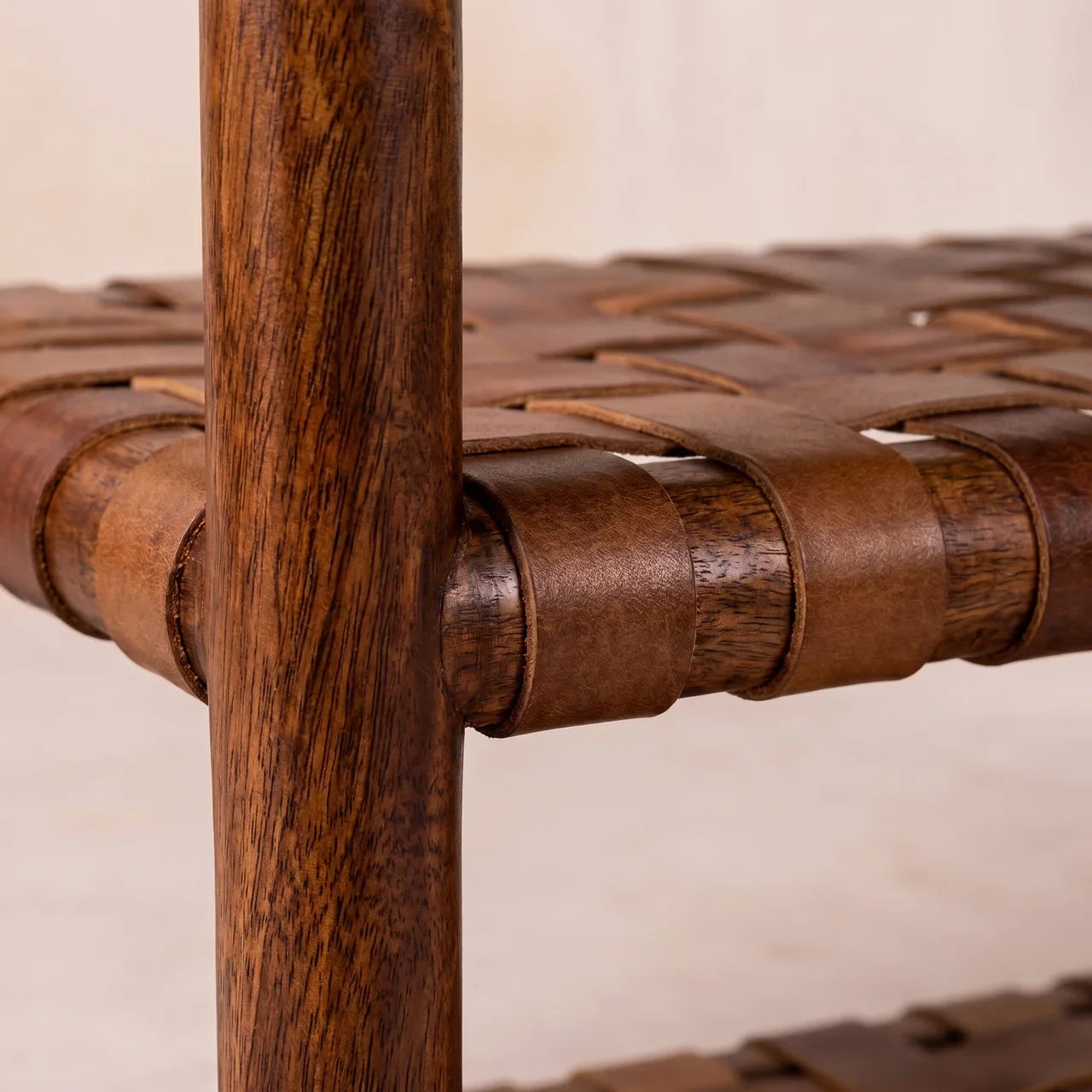 Regency Woven Chestnut 2 slot Shoe Rack