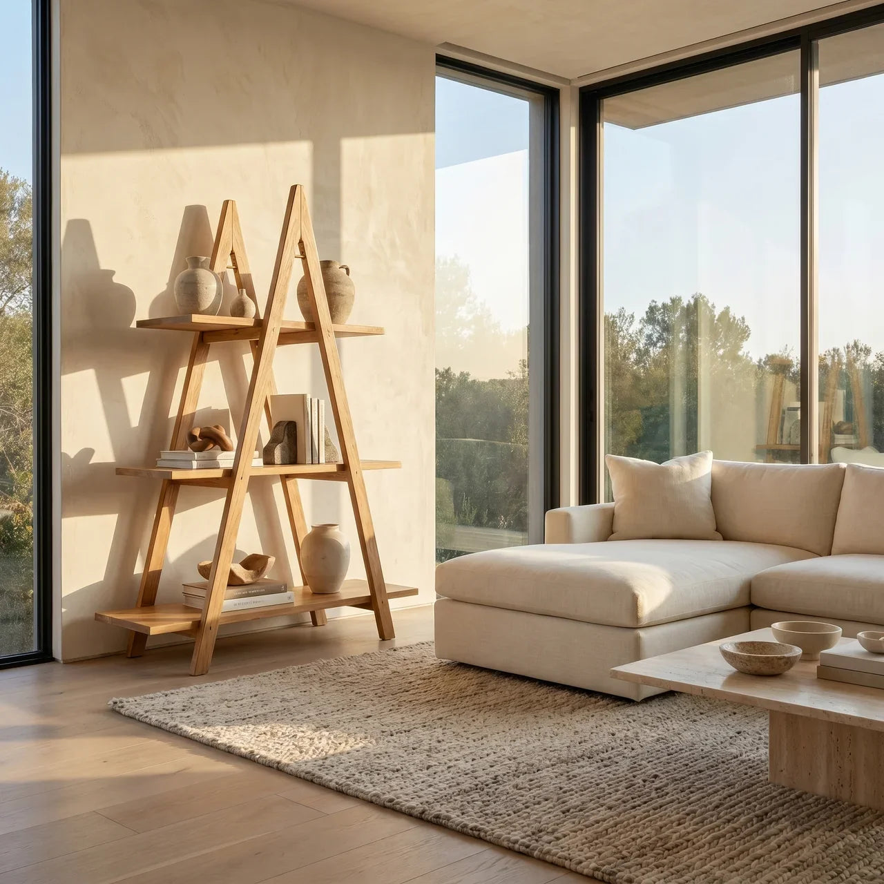 Ladder Style Open Display Unit