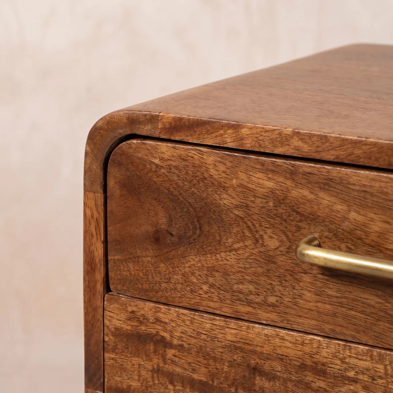Valenza Two-Drawer Bedside Table